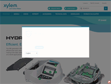 Tablet Screenshot of hydrovar.com